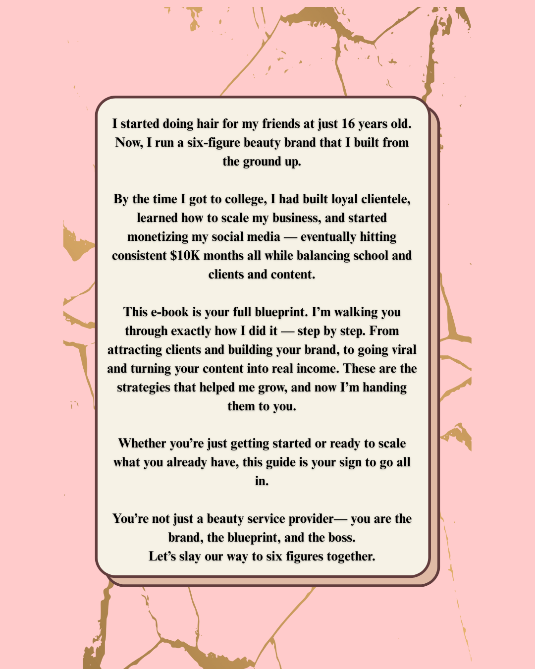 Slay to Six Figures: The Beautypreneur Growth Guide